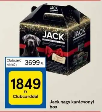 Tesco Jack nagy karácsonyi box 1 db ajánlat