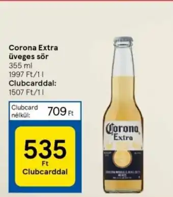 Tesco Corona Extra üveges sör 355 ml ajánlat