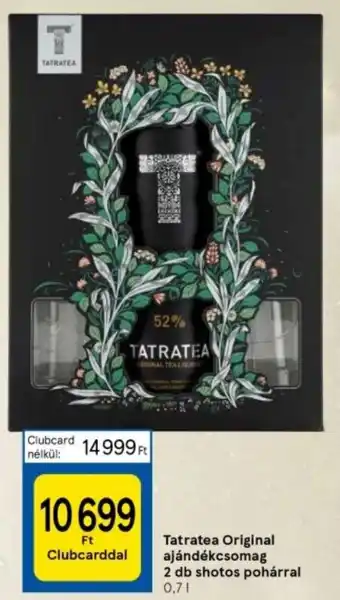 Tesco Tatratea Original ajándékcsomag 2db 0,7l ajánlat