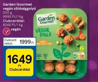 Tesco Garden Gourmet vegán zöldséggolyó 200 g ajánlat