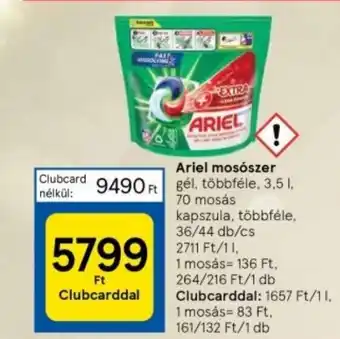 Tesco Ariel mosószer 3,5l ajánlat