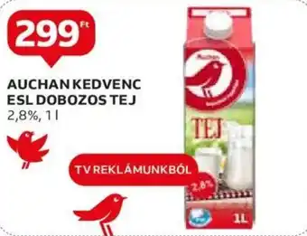 Auchan AUCHAN KEDVENC ESL DOBOZOS TEJ 1l ajánlat