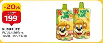 Auchan KUBU PÜRÉ 100 g ajánlat