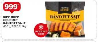 Auchan RIPP ROPP GOURMET RÁNTOTT SAJT 450 g ajánlat
