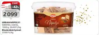 Auchan URBAN NÁPOLYI 1000 g ajánlat