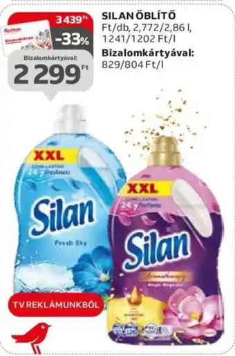 Auchan SILAN ÖBLÍTŐ 2,86l ajánlat