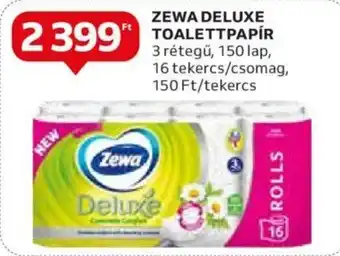 Auchan ZEWA DELUXE TOALETTPAPÍR ajánlat