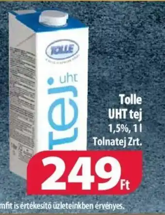 Coop Tolle UHT tej 1l ajánlat
