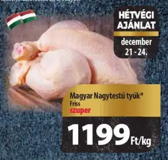Coop Magyar Nagytestű tyúk 1kg ajánlat