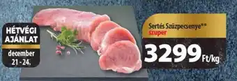 Coop Sertés Szűzpecsenye 1kg ajánlat