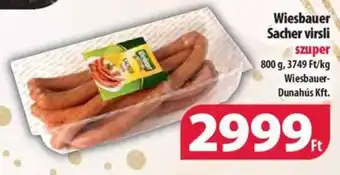 Wiesbauer Sacher virsli 800g