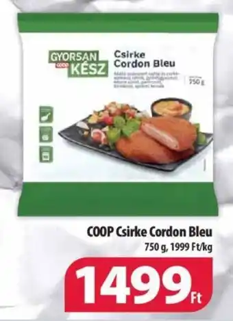 Coop COOP Csirke Cordon Bleu 750 g ajánlat