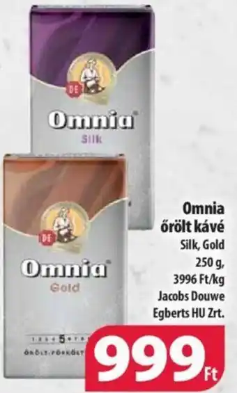 Coop Omnia őrölt kávé 250g ajánlat
