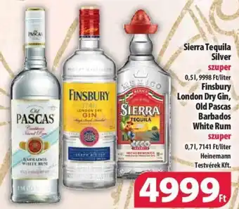 Sierra Tequila Silver 0,5l
