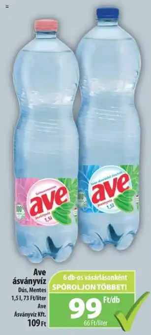 Ave ásványvíz 1,5l