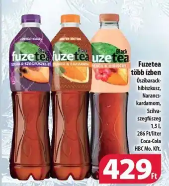 Coop Fuzetea több ízben 1,5l ajánlat
