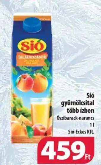 Coop Sió gyümölcsital több ízben 1l ajánlat