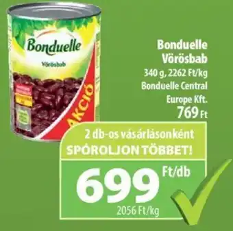 Coop Bonduelle Vörösbab 340 g ajánlat