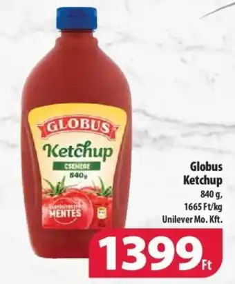 Coop GLOBUS Ketchup 840g ajánlat