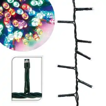 Bonus Shop 120 led-es karácsonyi fényfüzér - színes ajánlat