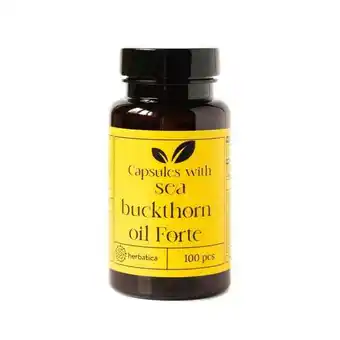 Homoktövis olaj forte kapszula/500mg - 100 kapszula - herbatica