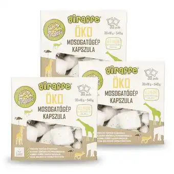 Rossmann Giraffe öko mosogatógép kapszula csomag ajánlat