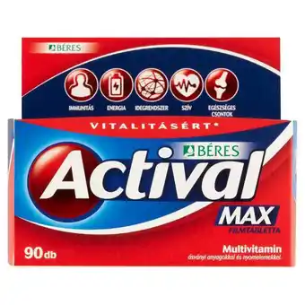 Rossmann Actival max tabletta - 90 db ajánlat