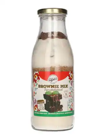 Felföldi brownie alappor mix tejcsokoládés - 407 g
