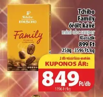 Coop Tchibo Family őrölt kávé 250 g ajánlat