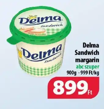 Coop Delma Sandwich margarin 900 g ajánlat