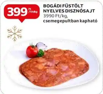 BOGÁDI FÜSTÖLT NYELVES DISZNÓSAJT 10 dkg