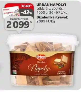 Auchan URBAN NÁPOLYI 1000 g ajánlat