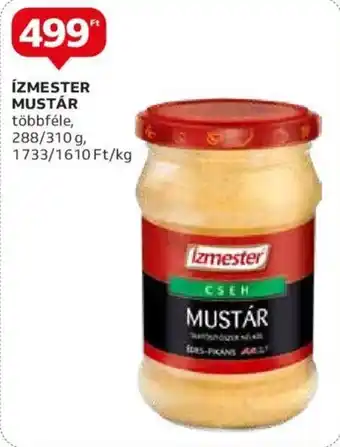 Auchan ÍZMESTER MUSTÁR 288 - 310 g ajánlat