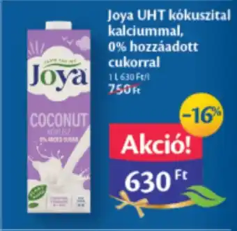 EcoFamily Joya UHT kókuszital kalciummal stb. 1 l ajánlat