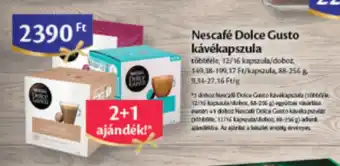 Nescafé Dolce Gusto kávékapszula 12 - 16 kapszula