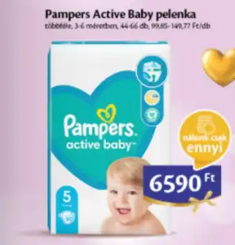 EcoFamily Pampers Active Baby pelenka ajánlat