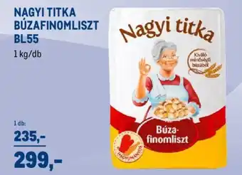 Metro NAGYI TITKA BÚZAFINOMLISZT BL55 1kg ajánlat