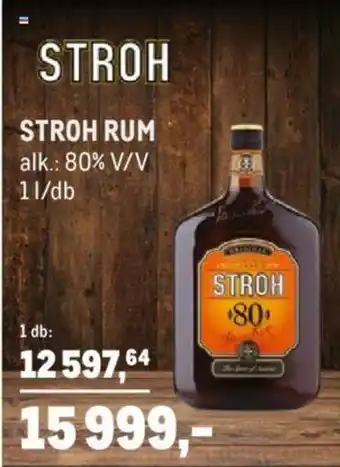 Metro STROH RUM 1l ajánlat
