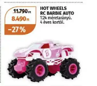 HOT WHEELS RC BARBIE AUTO