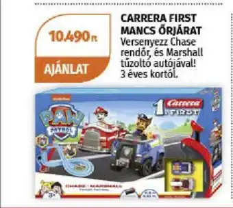 Müller CARRERA FIRST MANCS ŐRJÁRAT ajánlat