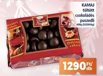 Goods Market KAMAJ töltött csokoládés puszedli 400 g ajánlat