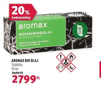 Rossmann AROMAX BIO OLAJ 10 ml ajánlat