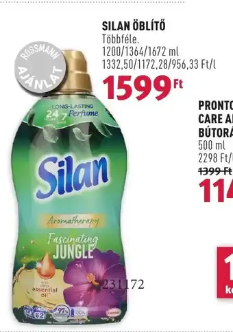 Rossmann SILAN ÖBLÍTŐ 1200 - 1672 ml ajánlat