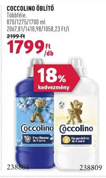 Rossmann COCCOLINO ÖBLÍTŐ 870 - 1700 ml ajánlat