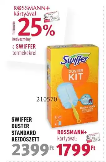 SWIFFER DUSTER STANDARD KEZDŐSZETT