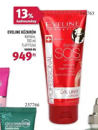 Rossmann EVELINE KÉZKRÉM 100 ml ajánlat
