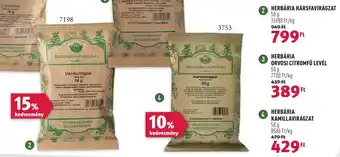 Rossmann HERBÁRIA HÁRSFAVIRÁGZAT 50g ajánlat
