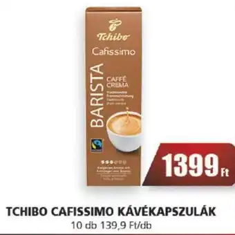 TCHIBO CAFISSIMO KÁVÉKAPSZULÁK 10 db