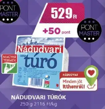 CBA NÁDUDVARI TÚRÓK 250g ajánlat