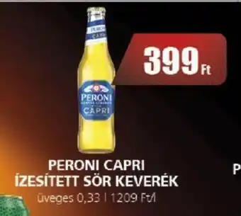 CBA PERONI CAPRI ÍZESÍTETT SÖR KEVERÉK 0,33l ajánlat